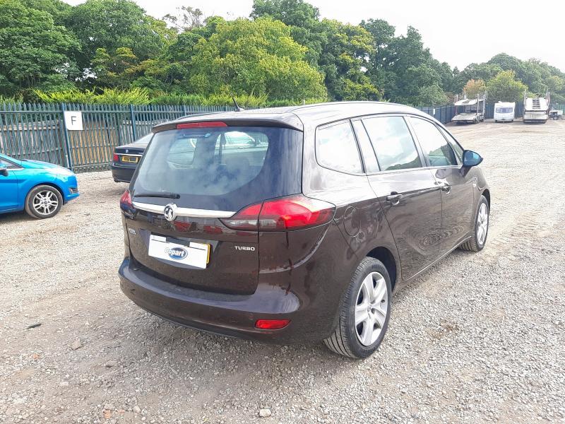 2015 VAUXHALL ZAFIRA TOURER EXCLUSIV TU 