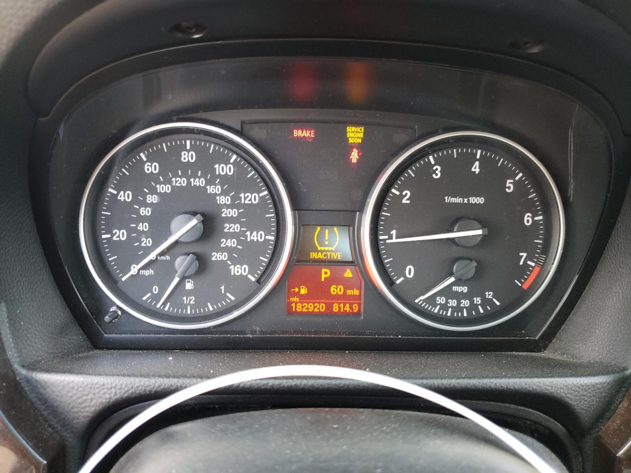 2011 BMW 328 Xi Sulev VIN: WBAPK5C54BA656578 Lot: 68844325