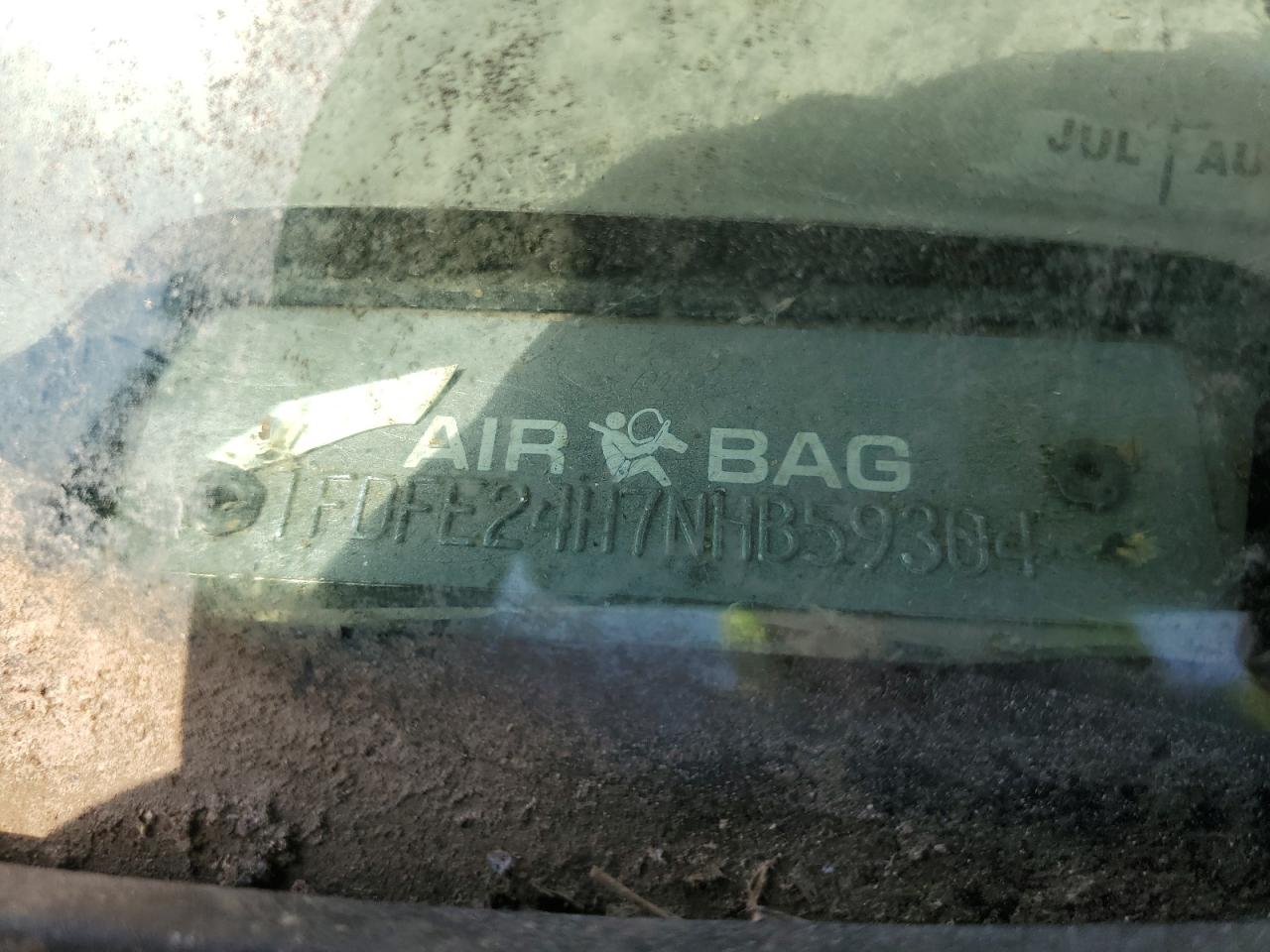 1992 Ford Econoline E250 Van VIN: 1FDFE24H7NHB59304 Lot: 68686105