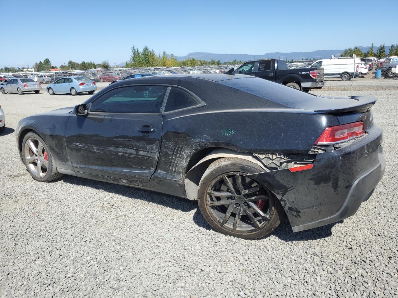2015 Chevrolet Camaro Ss black  gas 2G1FG1EW3F9297507 photo #3