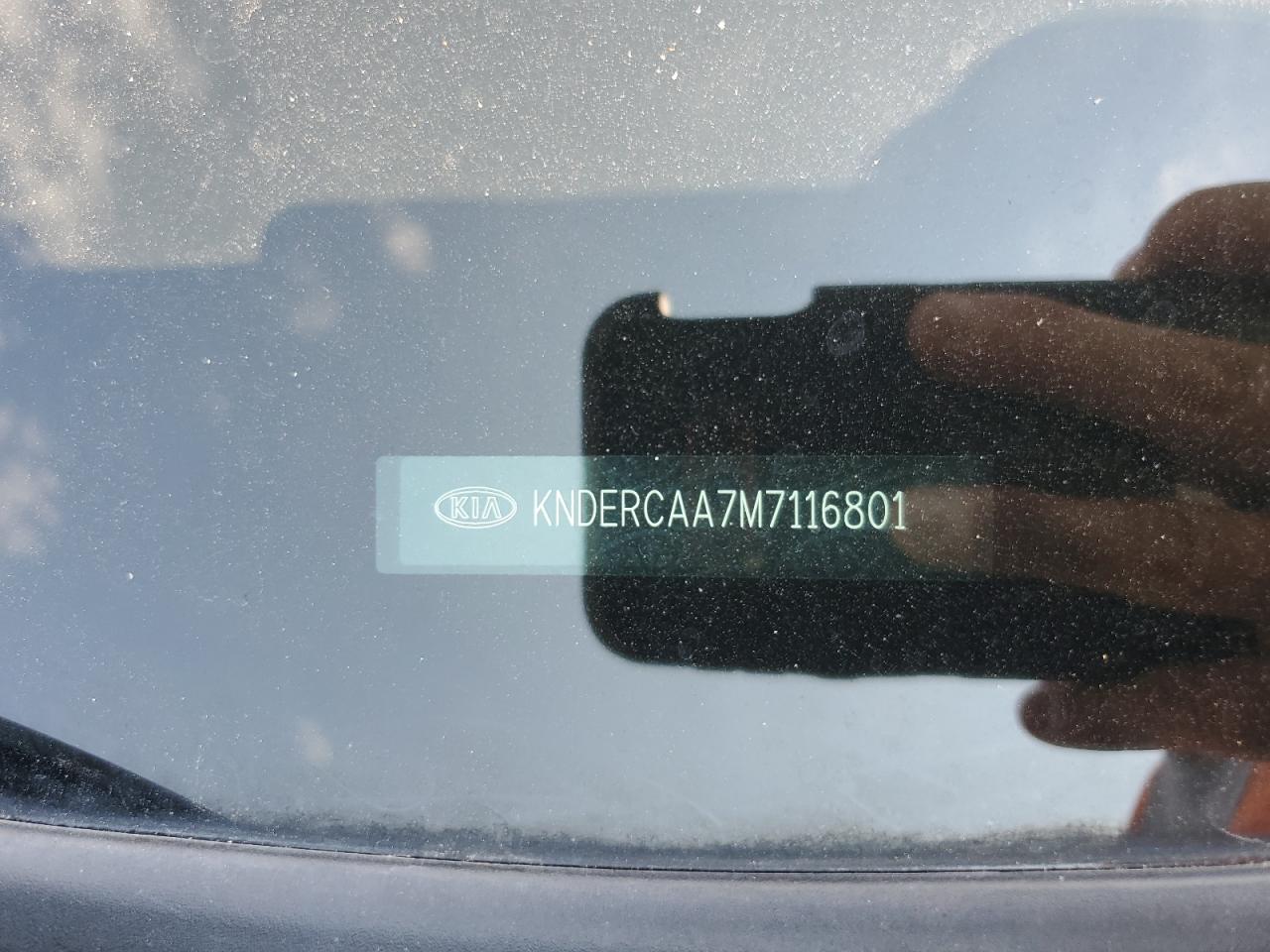 2021 Kia Seltos Ex VIN: KNDERCAA7M7116801 Lot: 69293425