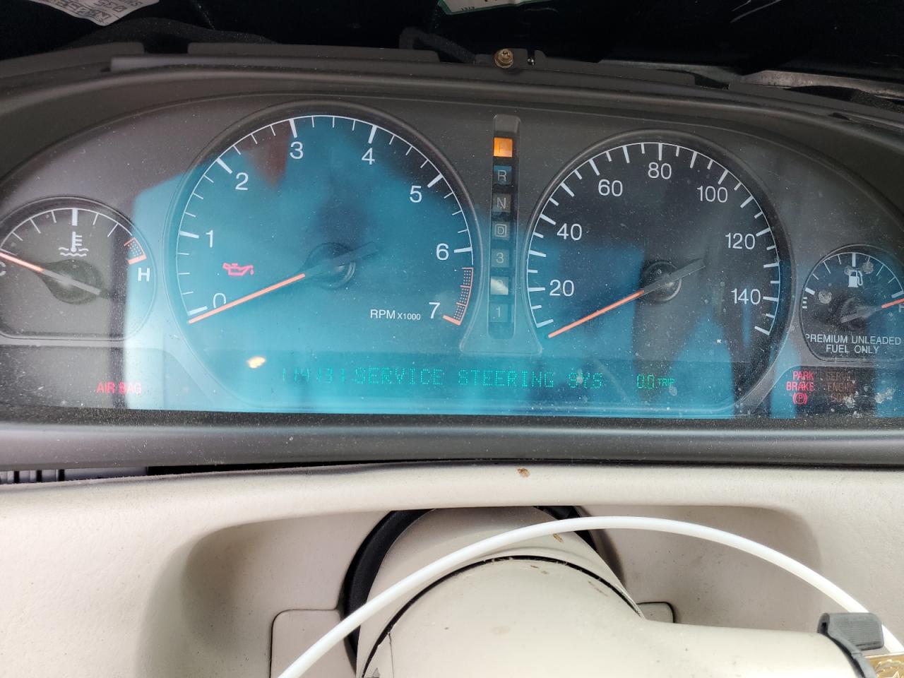 1998 Cadillac Eldorado Touring VIN: 1G6ET1293WU609652 Lot: 68130755