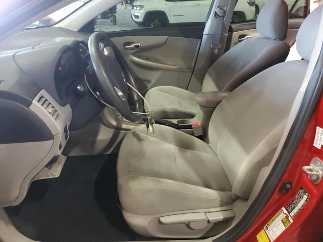  TOYOTA COROLLA 2013 Czerwony