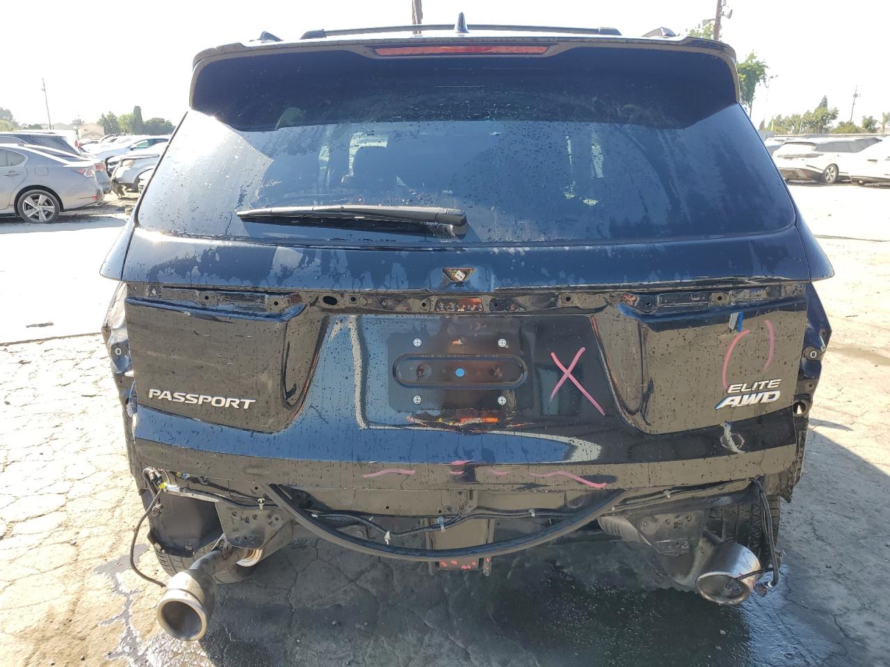 2023 Honda Passport Elite VIN: 5FNYF8H0XPB015539 Lot: 70308465