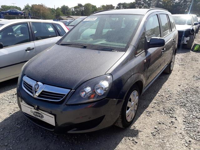 2012 VAUXHALL ZAFIRA 1.6I [115] EXCLUSIV 5DR for sale at Copart WOLVERHAMPTON