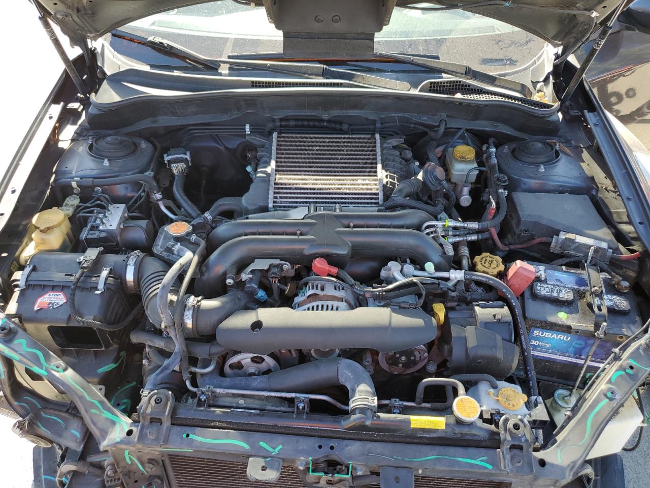 2013 Subaru Impreza Wrx VIN: JF1GV7F69DG007097 Lot: 66196215