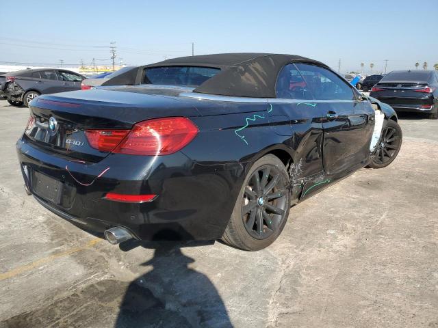  BMW 6 SERIES 2016 Черный
