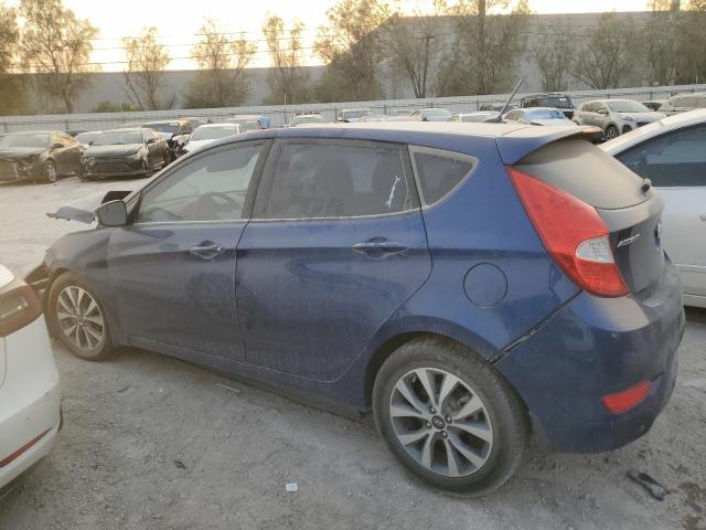 Hatchbacks HYUNDAI ACCENT 2015 Blue