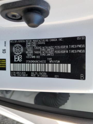 2022 LEXUS RX 350  