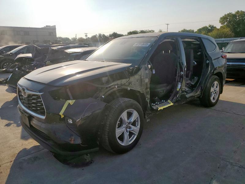  TOYOTA HIGHLANDER 2022 Czarny