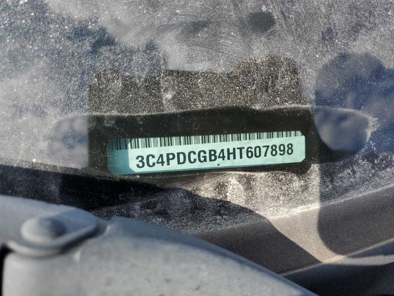 2017 Dodge Journey Crossroad VIN: 3C4PDCGB4HT607898 Lot: 69689245