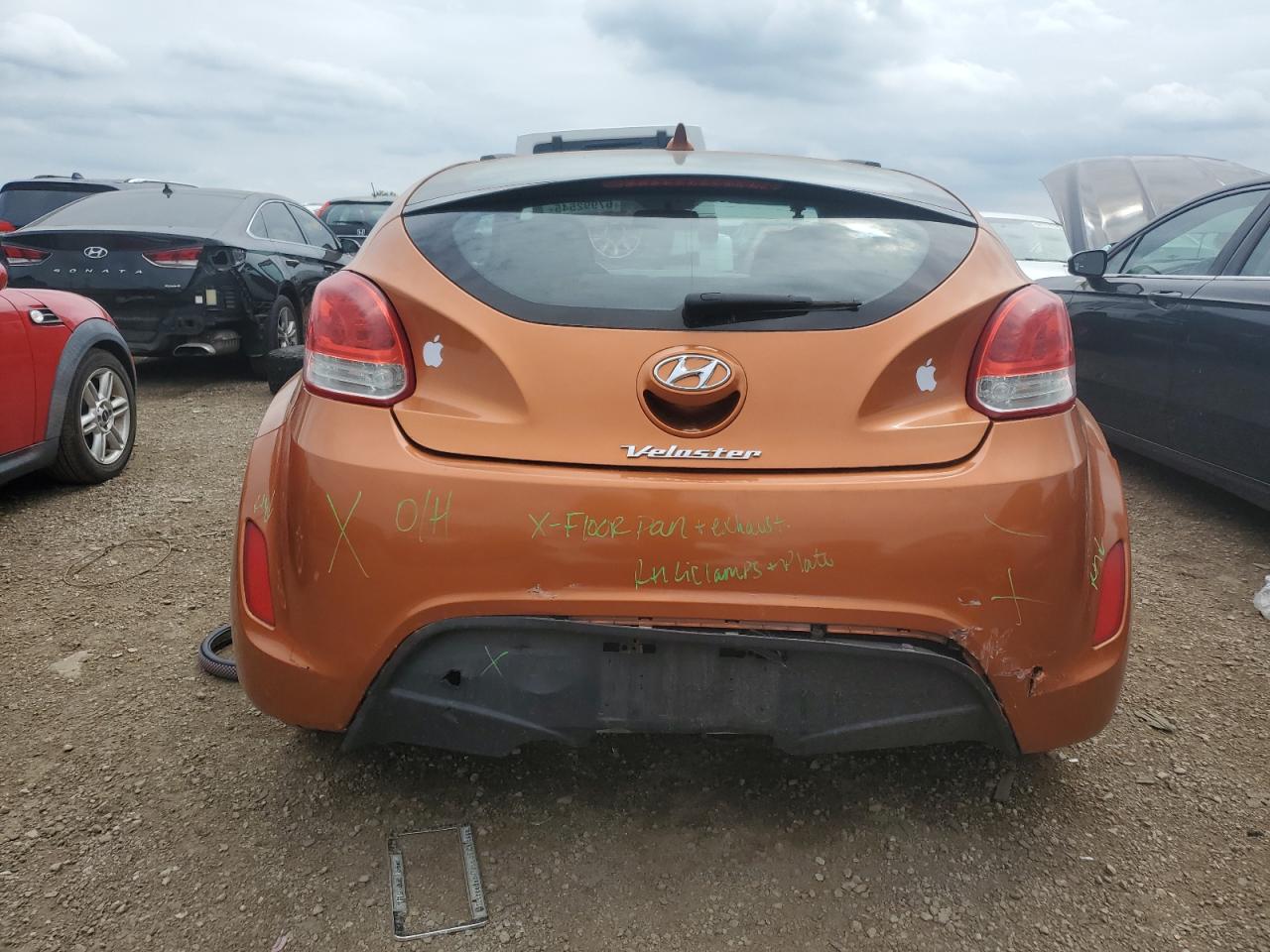 2013 Hyundai Veloster VIN: KMHTC6AD0DU129827 Lot: 67992545