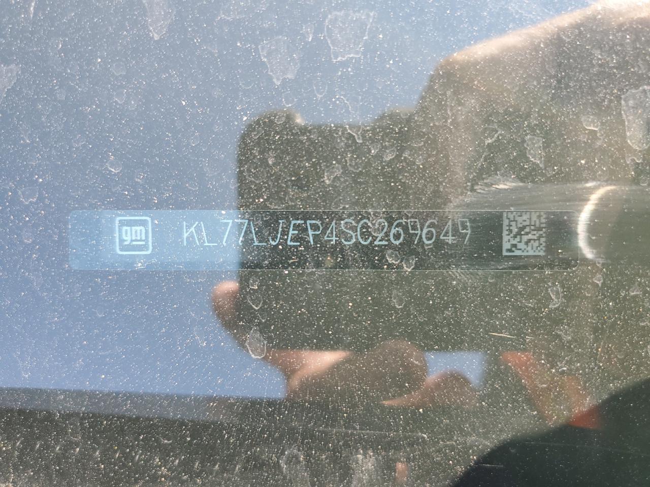 2025 Chevrolet Trax 2Rs VIN: KL77LJEP4SC269649 Lot: 69222185