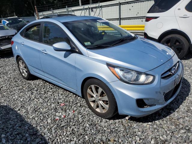  HYUNDAI ACCENT 2012 Blue