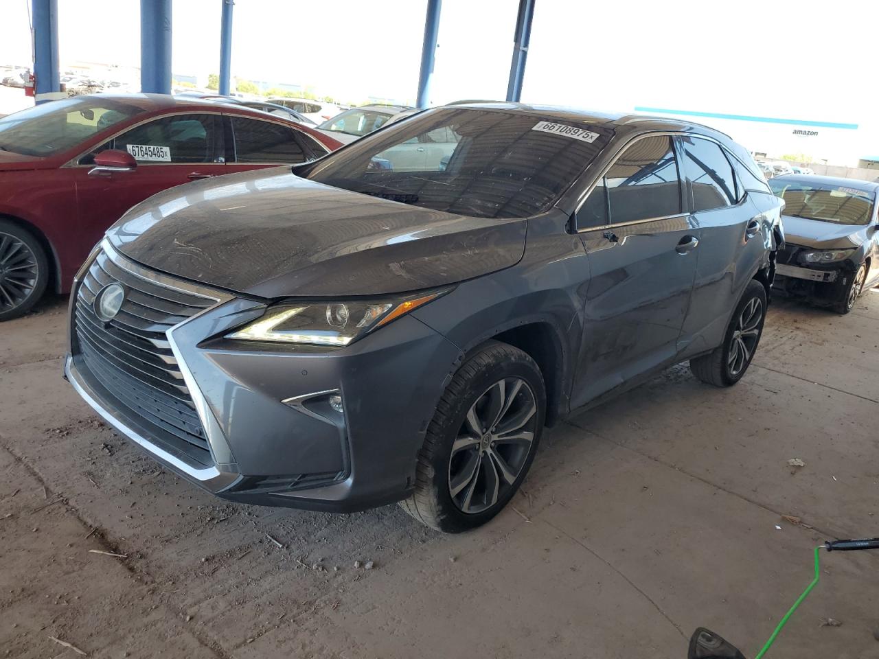 2016 Lexus Rx 350 grey null gas 2T2ZZMCA0GC034346 photo #1