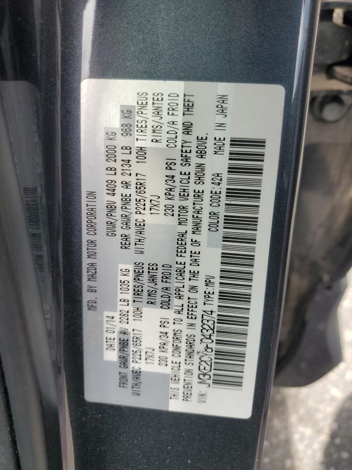 2015 Mazda Cx-5 Touring VIN: JM3KE2CY8F0432374 Lot: 68497085