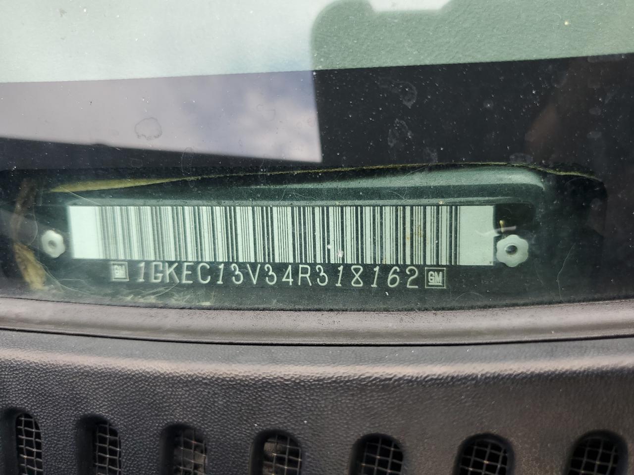 2004 GMC Yukon VIN: 1GKEC13V34R318162 Lot: 67091805