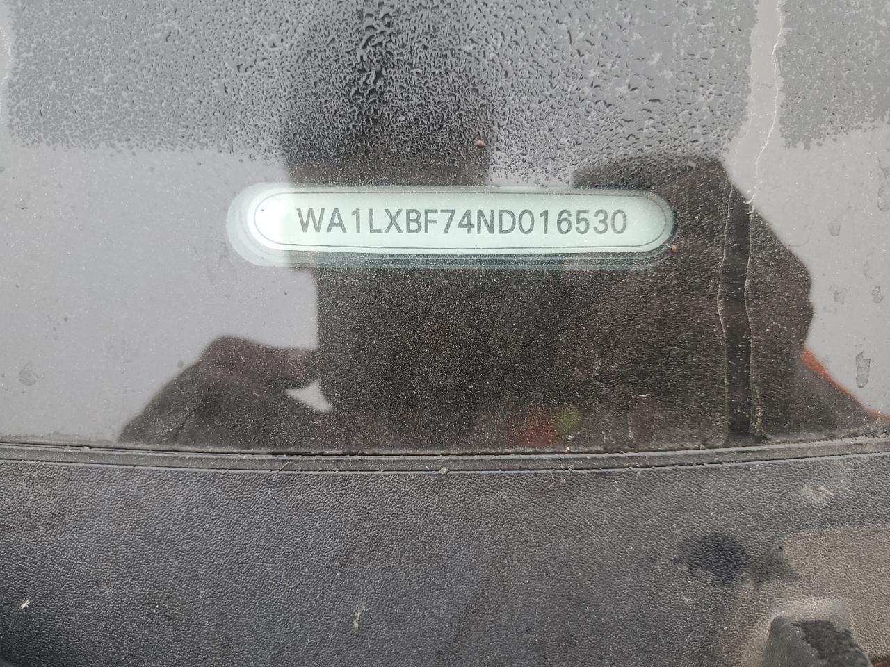 2022 Audi Q7 Premium Plus VIN: WA1LXBF74ND016530 Lot: 67552475