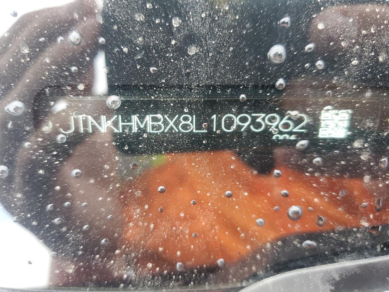 2020 Toyota C-Hr Xle VIN: JTNKHMBX8L1093962 Lot: 68113895