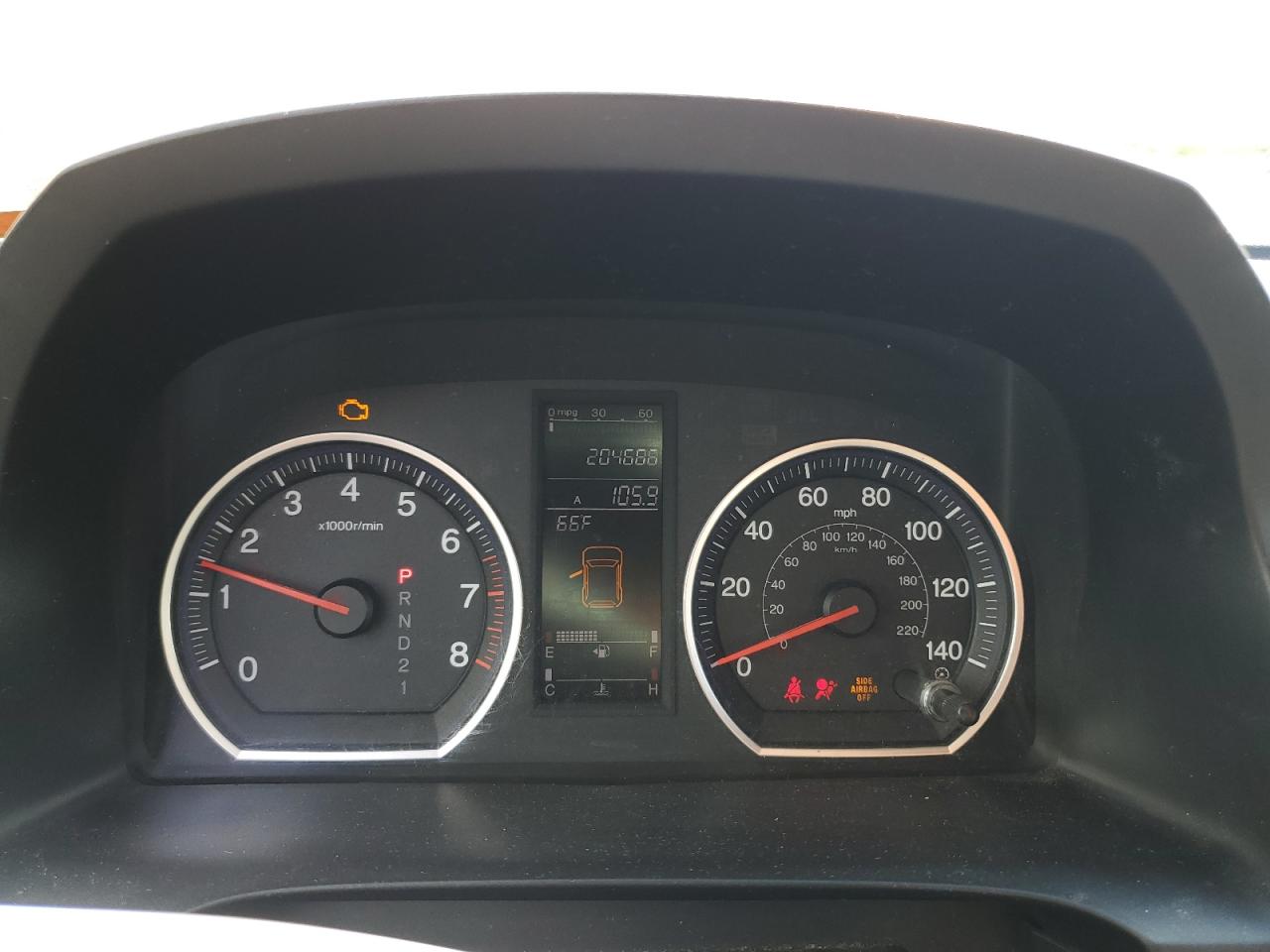 2007 Honda Cr-V Exl VIN: JHLRE38747C046177 Lot: 70294055