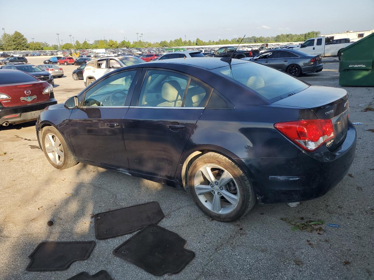 2014 Chevrolet Cruze Lt blue sedan gas 1G1PE5SB3E7235057 photo #3