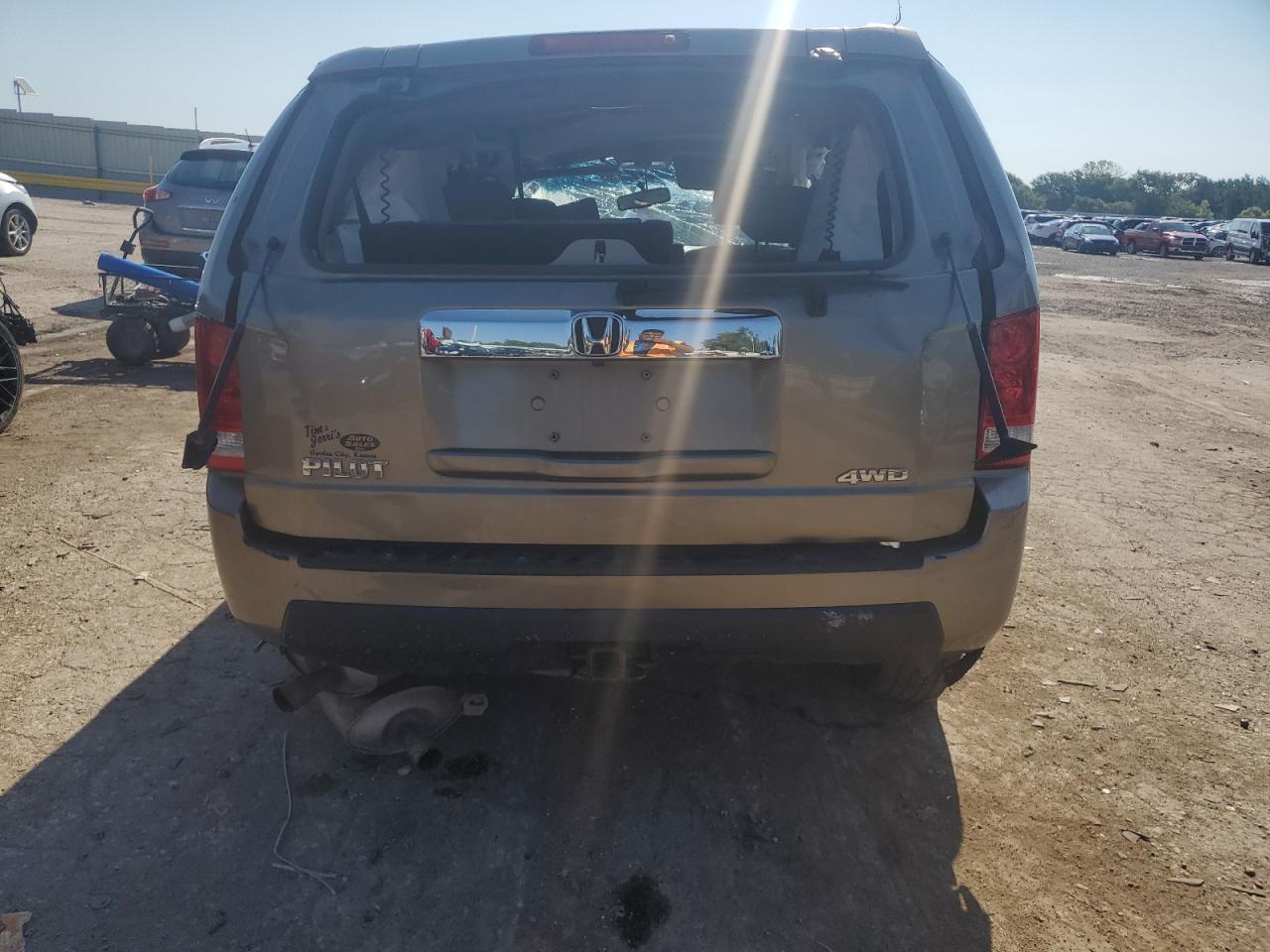 2011 Honda Pilot Exl VIN: 5FNYF4H52BB072816 Lot: 68356915