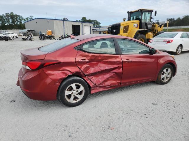  HYUNDAI ELANTRA 2014 Burgundy