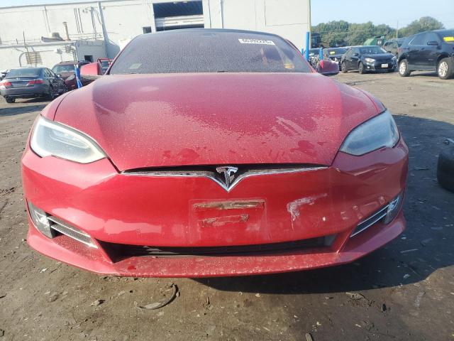  TESLA MODEL S 2017 Czerwony