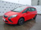 2012 VAUXHALL ZAFIRA TOURER EXCLUSIV 1.8I EXCLUSIV 5DR for sale at Copart WHITBURN