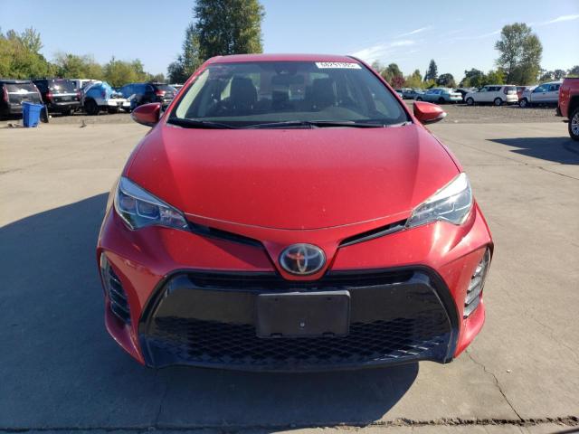  TOYOTA COROLLA 2018 Красный