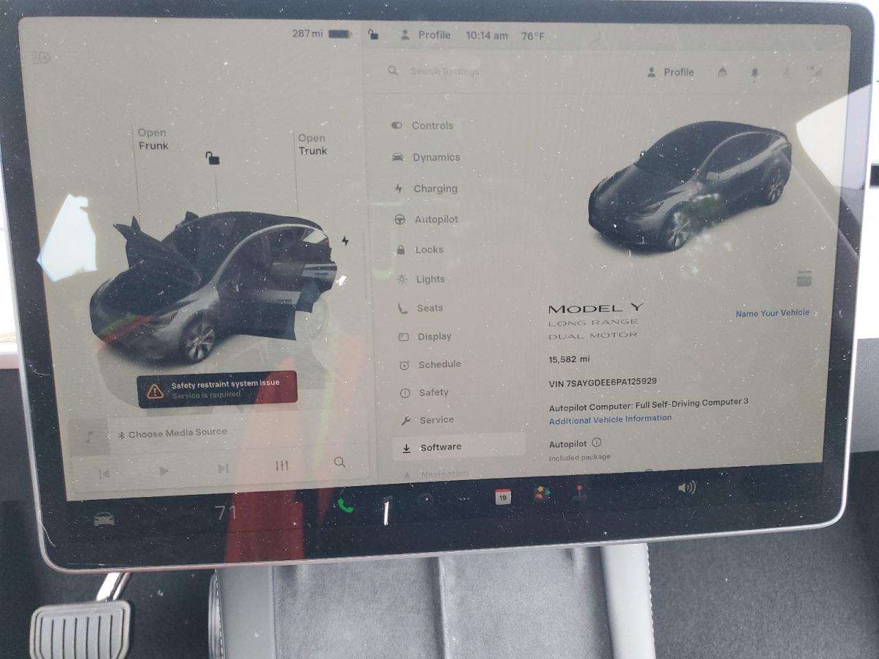 2023 Tesla Model Y VIN: 7SAYGDEE6PA125929 Lot: 69408115