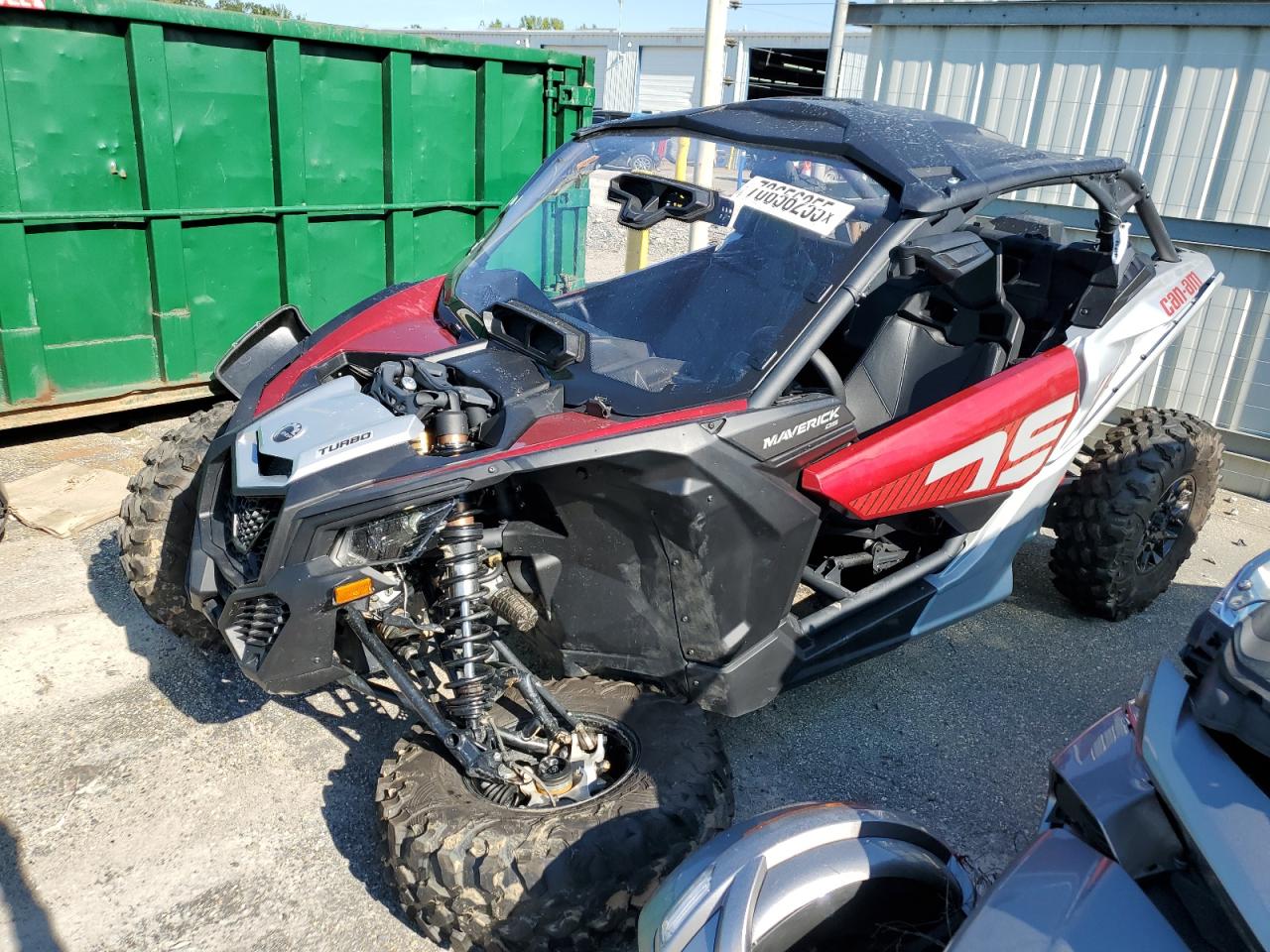 2024 Can-Am Maverick X3 Ds Turbo red null gas 3JBVGAY42RE001611 photo #3