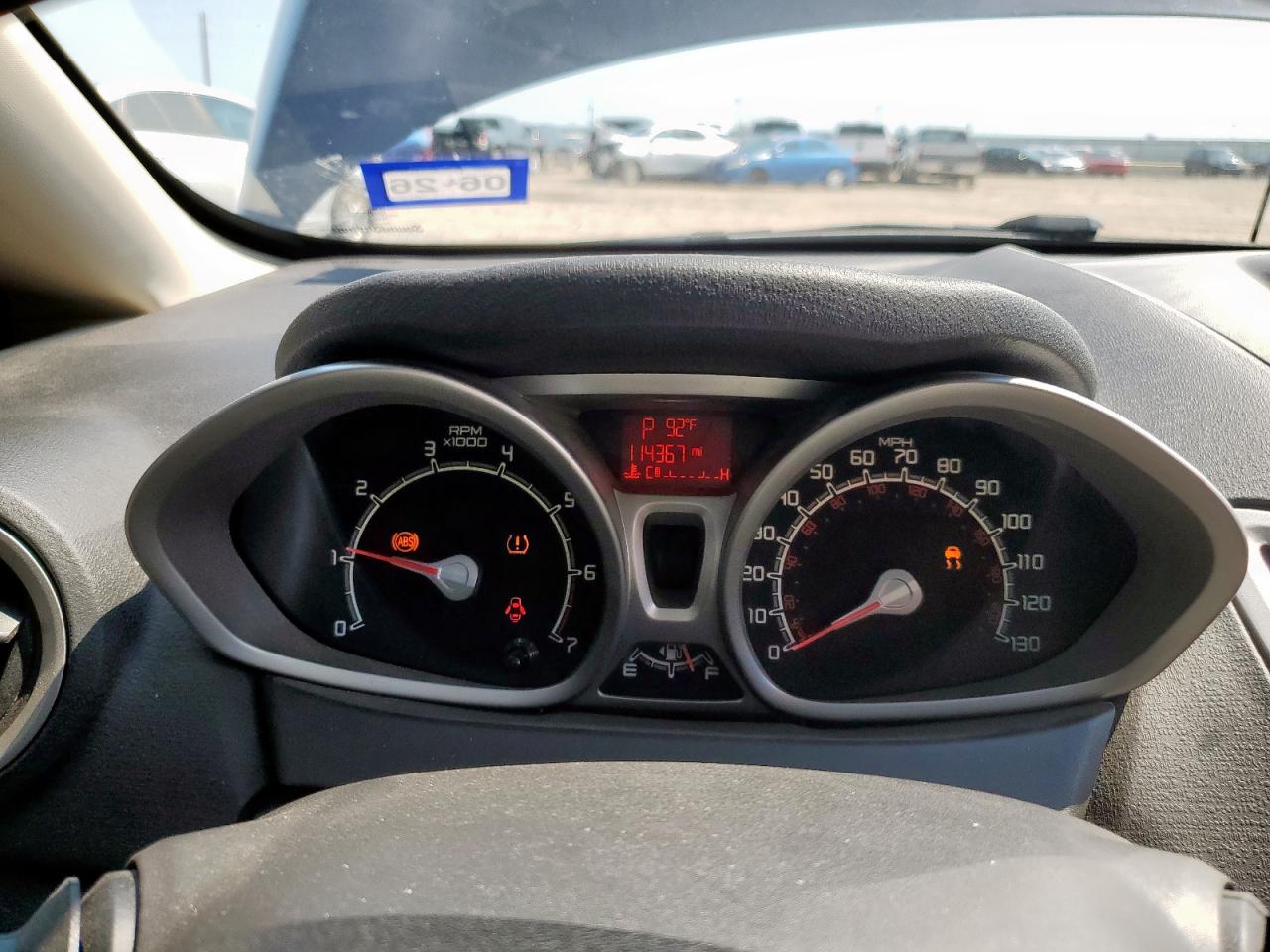 3FADP4EJ0DM132318 2013 Ford Fiesta Se