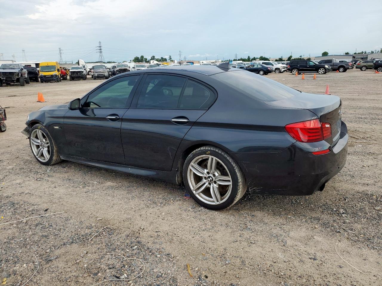2013 BMW 535 I grey null gas WBAFR7C5XDC825156 photo #3