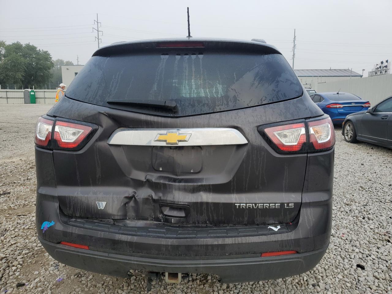 2014 Chevrolet Traverse Ls VIN: 1GNKRFED0EJ335720 Lot: 70896985