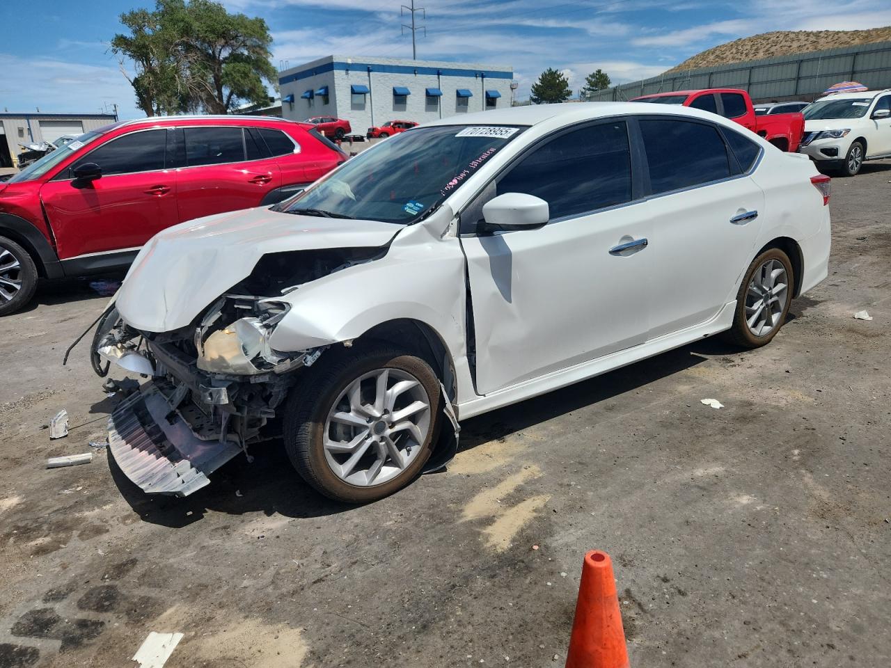 NISSAN SENTRA 2013. Lot# 70728955. VIN 3N1AB7APXDL748060. Photo 1