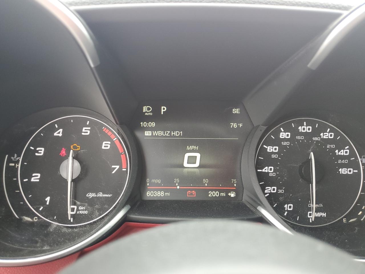 2019 Alfa Romeo Giulia Ti VIN: ZARFAMBN7K7600506 Lot: 67459655