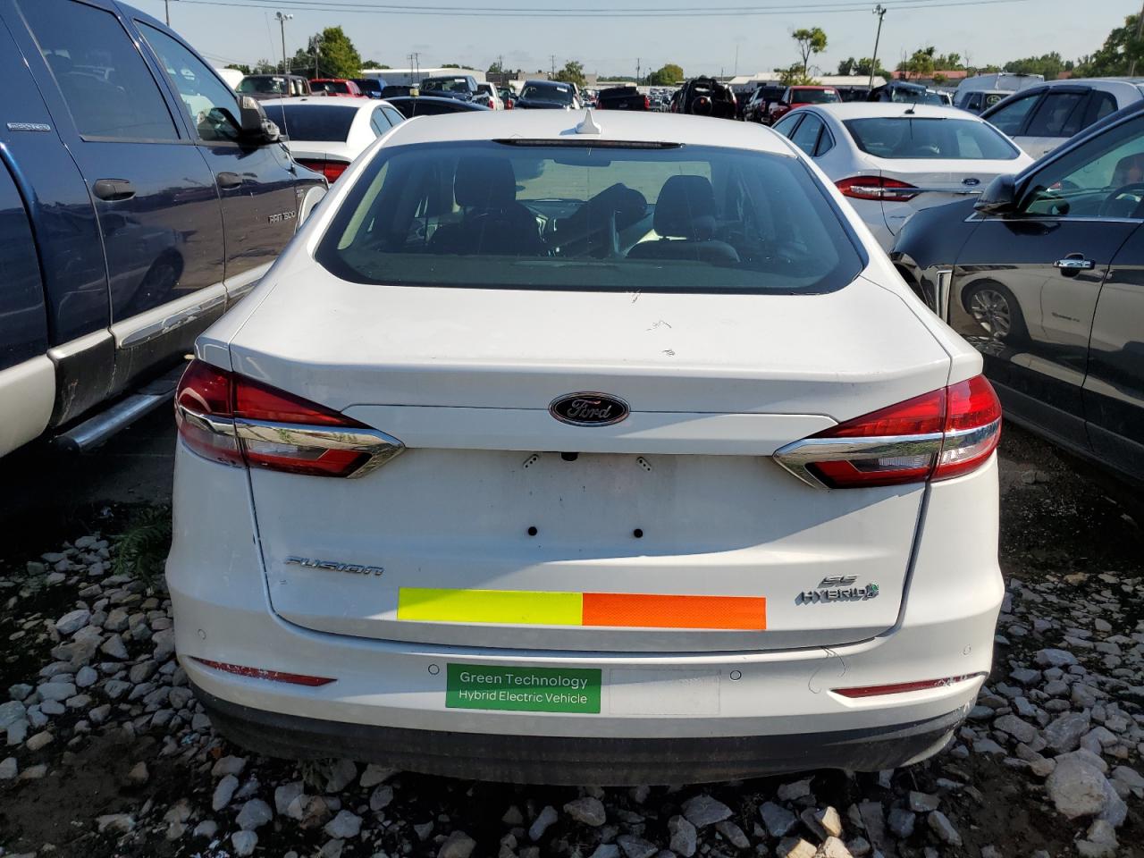 2019 Ford Fusion Se VIN: 3FA6P0LU3KR263984 Lot: 54033345
