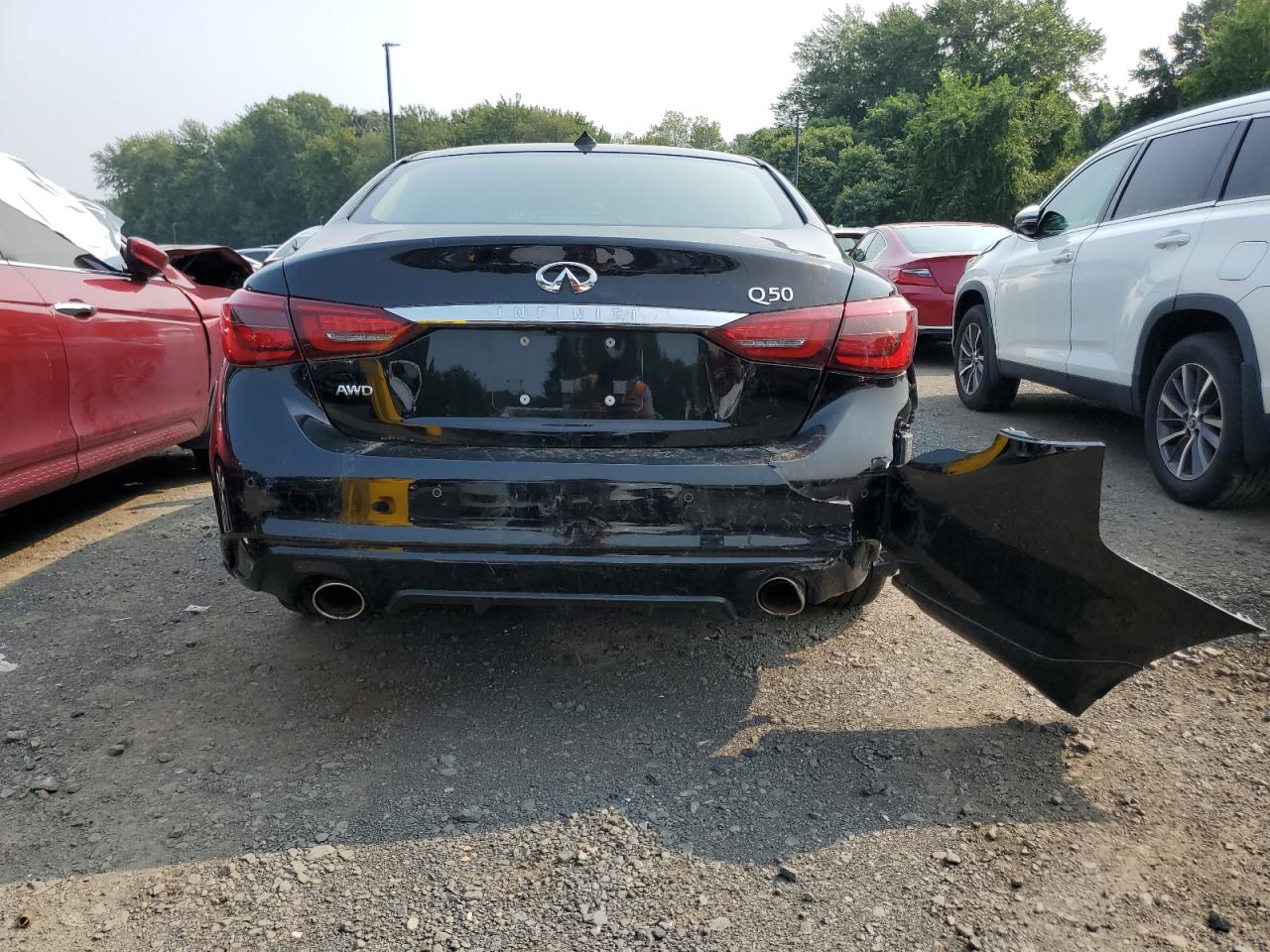 2021 Infiniti Q50 Luxe VIN: JN1EV7BR2MM751890 Lot: 67239175