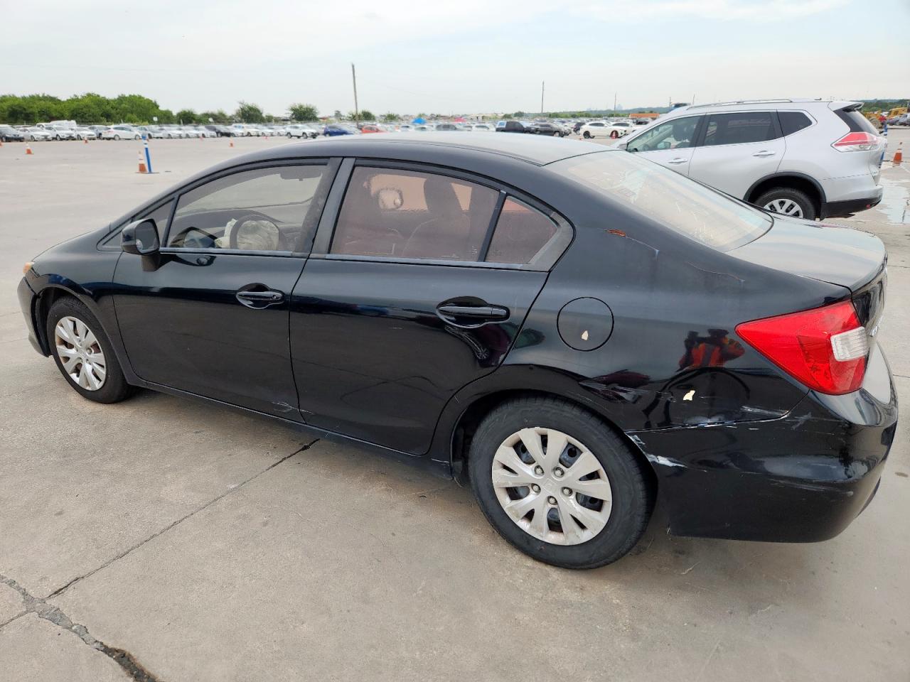 2012 Honda Civic Lx 2HGFB2F50CH554112 photo #3