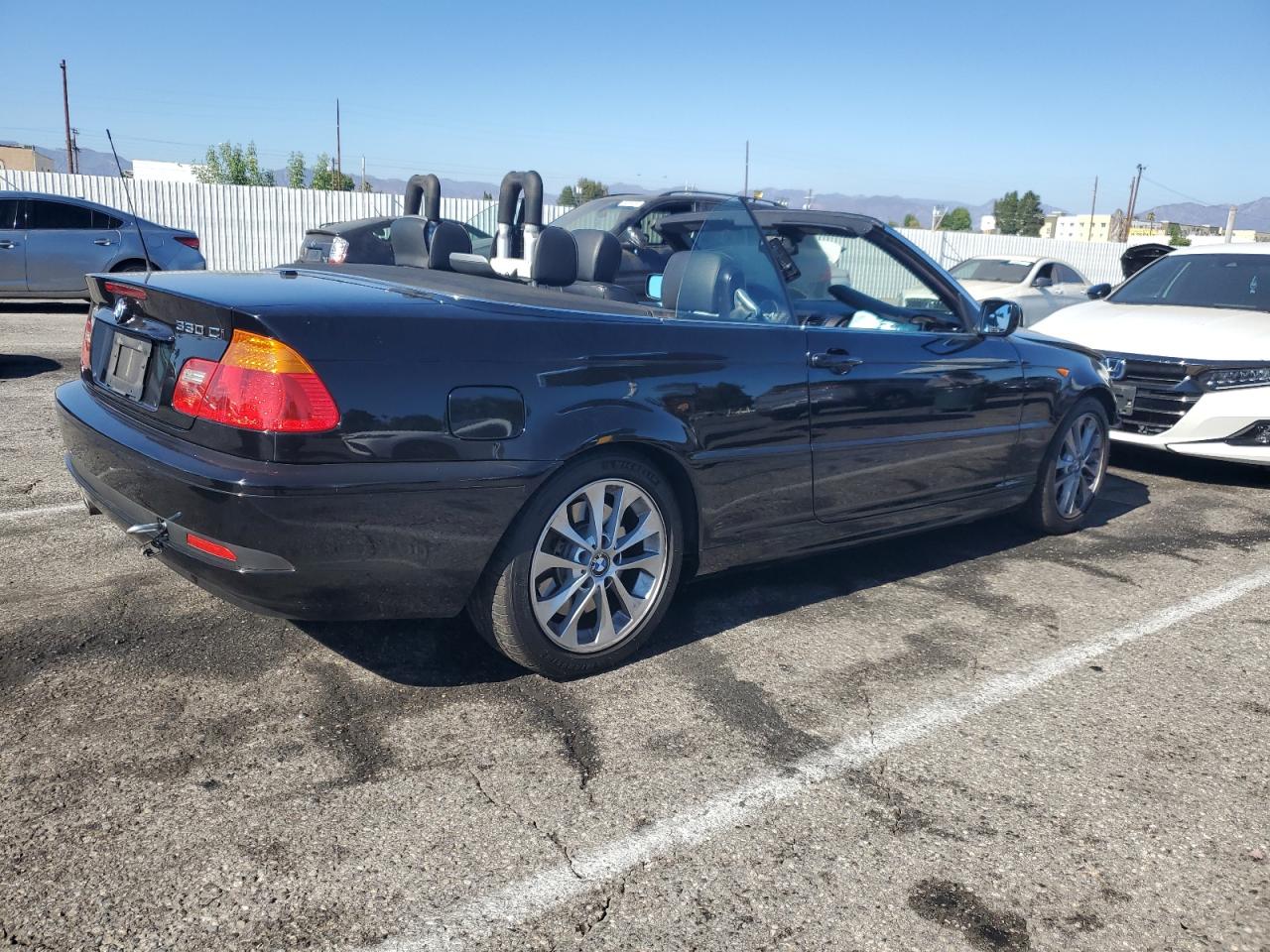 2004 BMW 330 Ci black null gas WBABW53424PL47309 photo #4