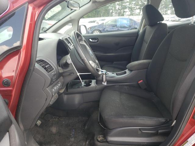  NISSAN LEAF 2015 Czerwony