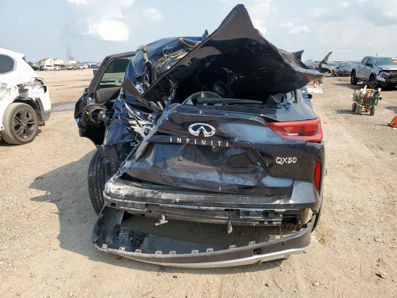 2021 Infiniti Qx50 Luxe VIN: 3PCAJ5BAXMF113739 Lot: 68206055