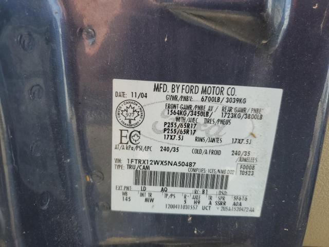 2005 FORD F150   