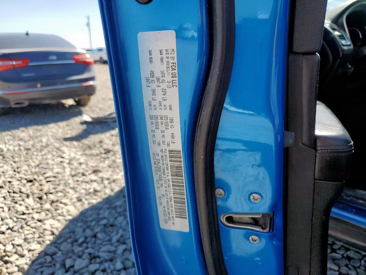 2019 Jeep Compass Latitude VIN: 3C4NJCBB3KT743292 Lot: 70115335