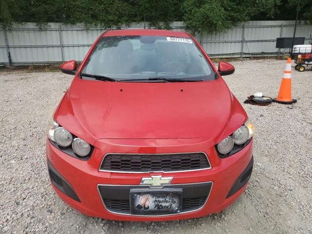  CHEVROLET SONIC 2013 Czerwony