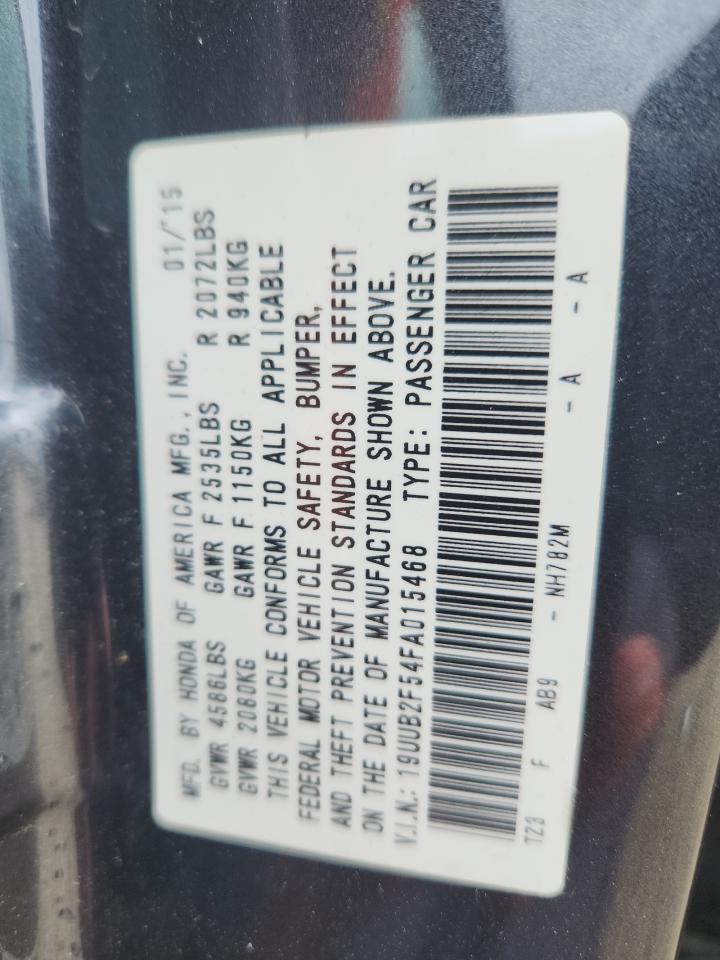 2015 Acura Tlx Tech VIN: 19UUB2F54FA015468 Lot: 67925885