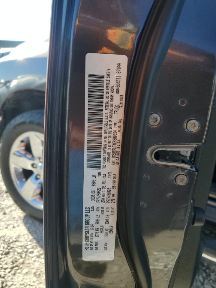 2014 Ram 1500 Slt VIN: 1C6RR7LT4ES380894 Lot: 68379775