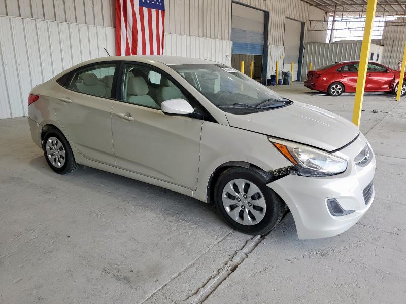 Sedans HYUNDAI ACCENT 2017 Biały