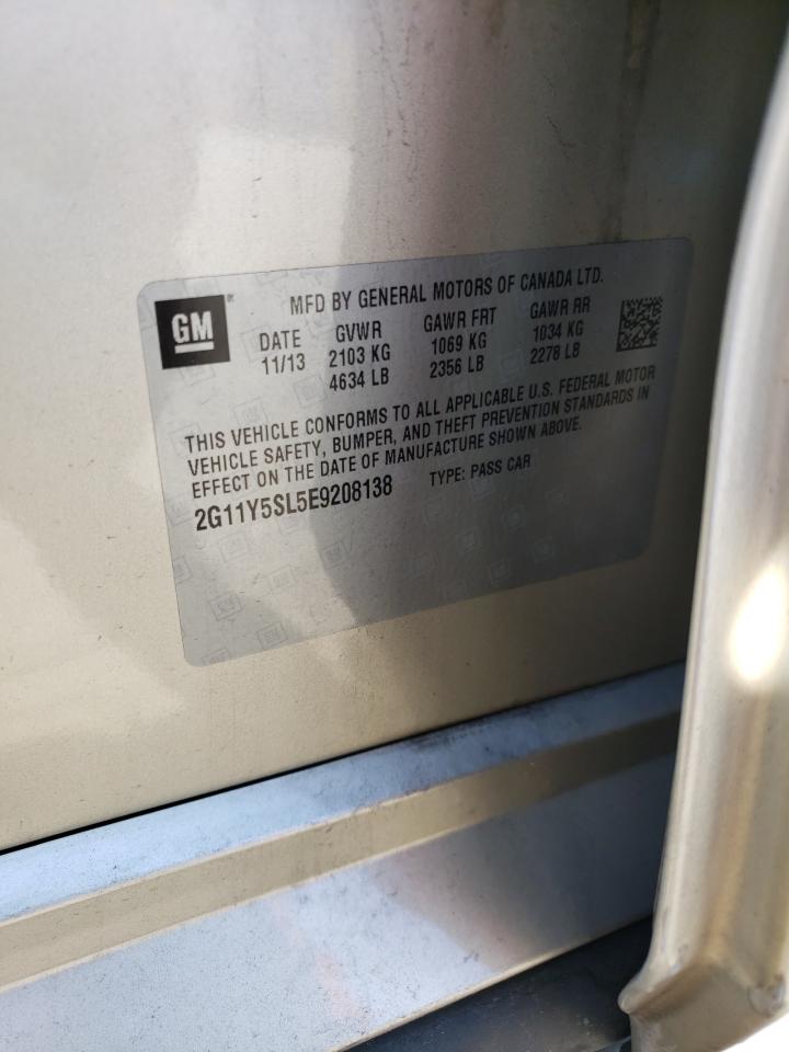 2014 Chevrolet Impala Ls VIN: 2G11Y5SL5E9208138 Lot: 69421815